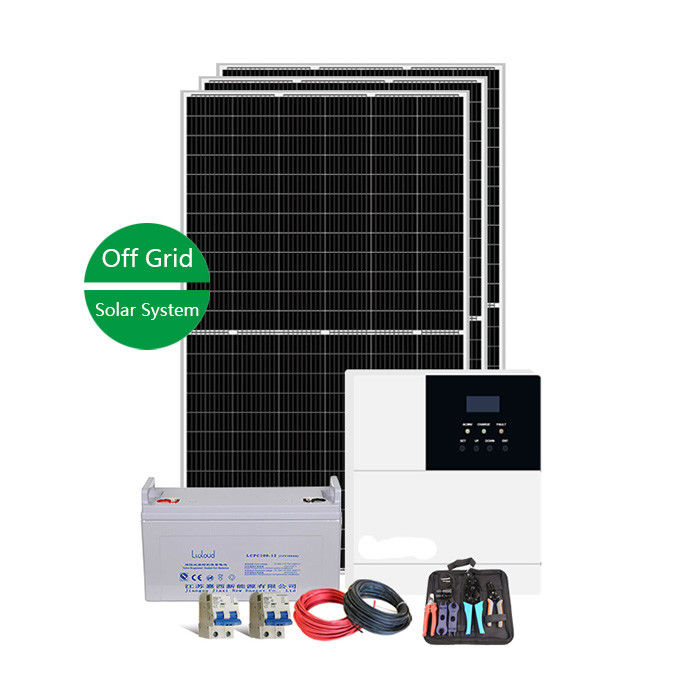 110V Off Grid Solar Power System Batteries LOG 3KW