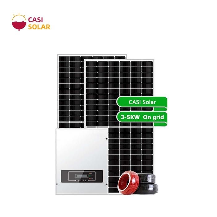 Complete 230V 20kw Solar Power System Monocrystalline Solar Panel