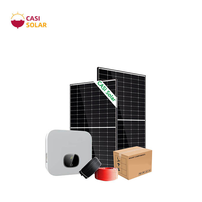 MPPT Solar System For Home Use 25KW On Grid Solar Panel System