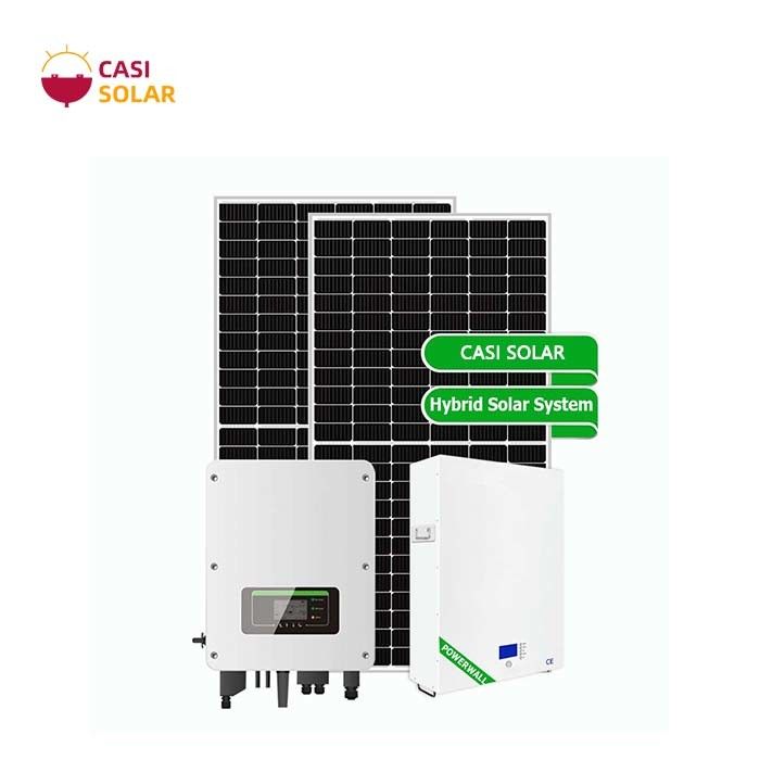10000W Hybrid Solar Power System TUV Home Solar Power Battery