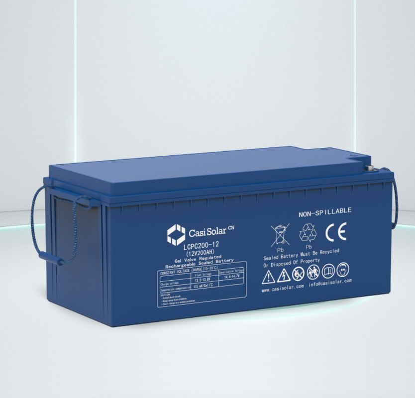 Pure Solar Deep Cycle Hybrid Gel Battery 12 Volt 200ah Rechargeable